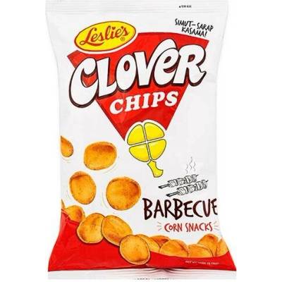 Leslie Chipsy s BBQ příchutí Clover 85 g