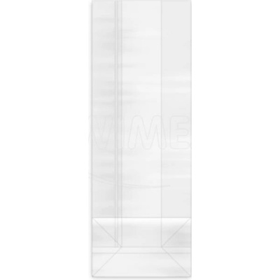 Wimex Vrecko číre (OPP) s obdĺžnikovým dnom 10+6 x 28 cm [100 ks]