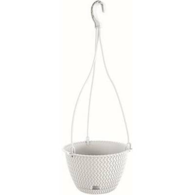 PROSPERPLAST - Květináč závěsný SPLOFY 23cm bílý