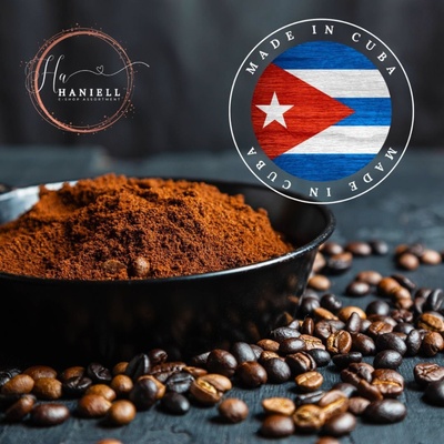 Haniell Káva Kuba Srrano Lavado Arabica mletá 0,5 kg