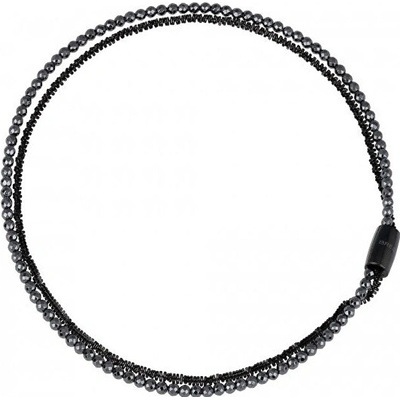Breil Dvojitý náhrdelník s hematitom magnetica system TJ2939