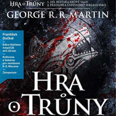 Martin George R.R. - Hra o truny:pisen ledu a ohne/mp3 CD – Hledejceny.cz
