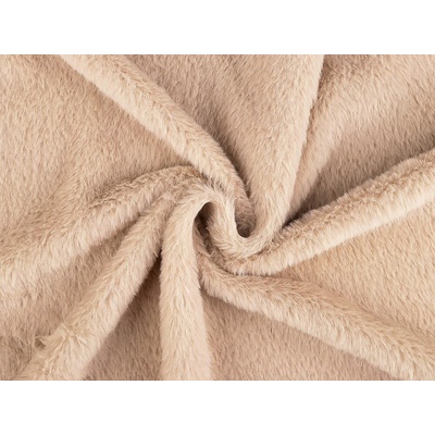 Oděvní umělá kožešina rabbit METRÁŽ - 2 Off White