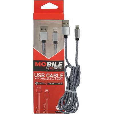 EINPARTS EPMOB05 USB-A/Lightning 1,2m stříbrný