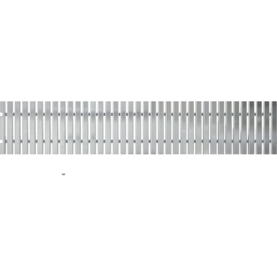 Alcadrain AP2- Přelivový rošt bez protiskluzu, 35 x 195 x 1000mm AP2-195-1000