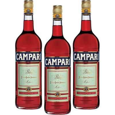 Campari 25% 1 l (holá láhev)