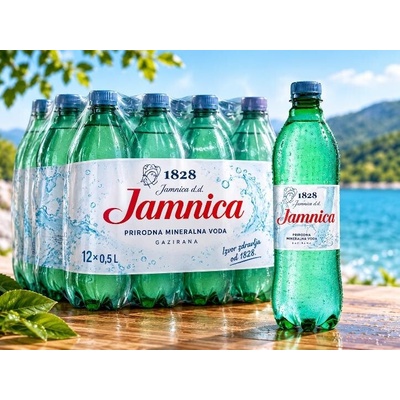 Jamnica Minerální voda 12 x 0,5 l
