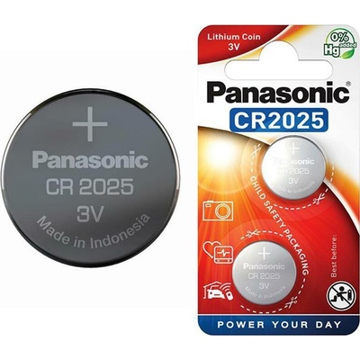 Panasonic CR2025 2ks CR-2025EL/2B
