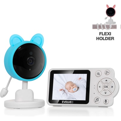 Evolveo Baby Monitor N3 videochůvička Modrá
