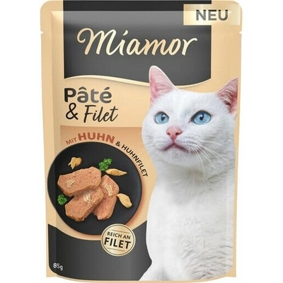 Miamor Pate and Filet with Chicken Maškrta s kúskami kuraciny 85 g