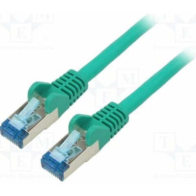 Goobay 69381 Patch S/FTP Kat: 6a RJ45 vidlice z obou stran lanko Cu