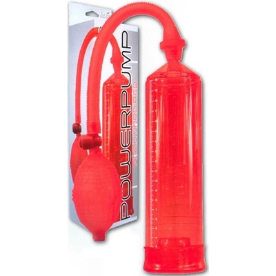 Power Pump Red Vakuová pumpa pro pány při poruchách erekce