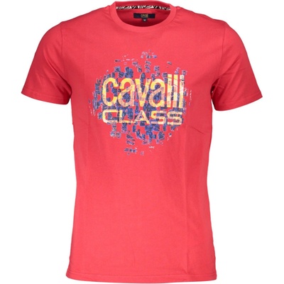 Cavalli Class pánske tričko krátky rukáv červené