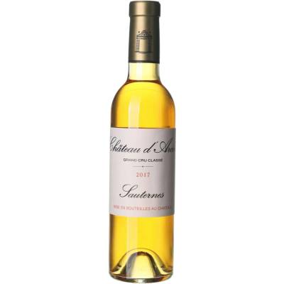 Château D'Arche Sauternes Grand Cru sladké bílé 2017 13,5% 0,375 l (holá láhev)