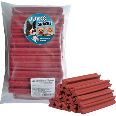 SMARTY snack DENTALNÍ KŘÍŽ Hovězí 1 kg 47 ks