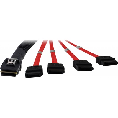 Inter Tech kabel Mini-SAS na 4x SATA 1m 88885301