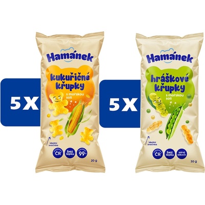 Hamánek Hráškové křupky s mořskou solí 30 g – Hledejceny.cz