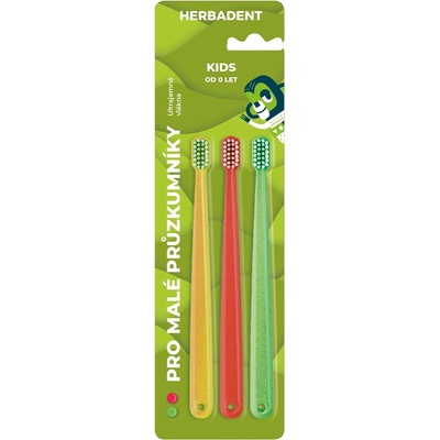 Herbadent Kids Ultra soft 3 ks