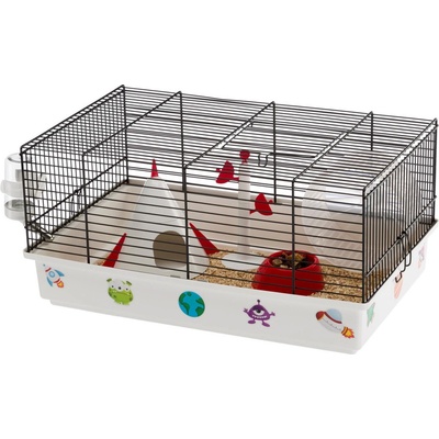 Ferplast Criceti 9 Space Klec pro křečky White 46 x 29,5 x 23 cm