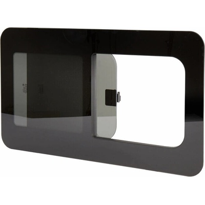 Univerzální boční posuvné okno Carbest varianta Celkový rozměr: 500 x 450 mm