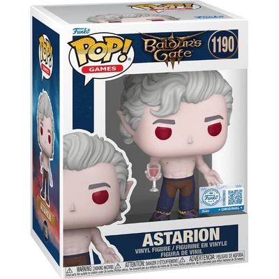 Funko Pop! 1190 Baldurs Gate Shirtless Astarion