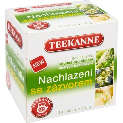 Teekanne Nachlazení se zázvorem byl.čaj 10 x 2 g