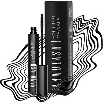 Nanolash Řasenka pro objem řas Volume Up Mascara Black 10 ml