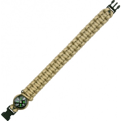 Paracord 101 Inc Para Compass 9 - béžový
