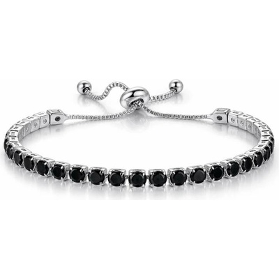Sisi Jewelry Náramek Swarovski Elements Cianoti Silver Black NR2316-ST-G54(26)