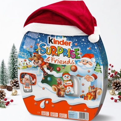Kinder adventní kalendář s čepicí 370g – Hledejceny.cz