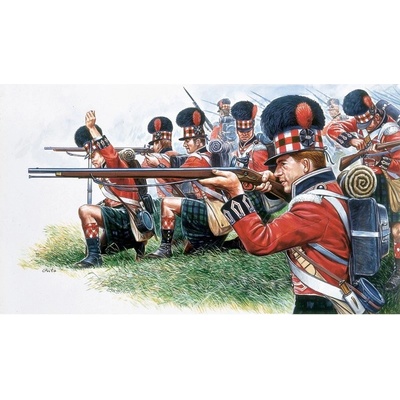 Corfix Model Kit 6004 NAPOL. WARS: HIGHLANDER INFANTRY 1815 1:72