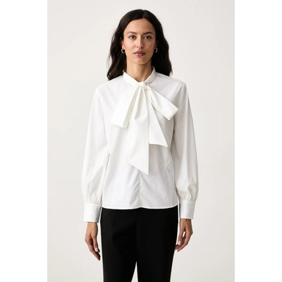Tommy Hilfiger blúzka dámska bavlnená WW0WW52418 biela