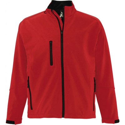 Soľs Relax pánská softshellová bunda SL46600 Pepper red – Hledejceny.cz
