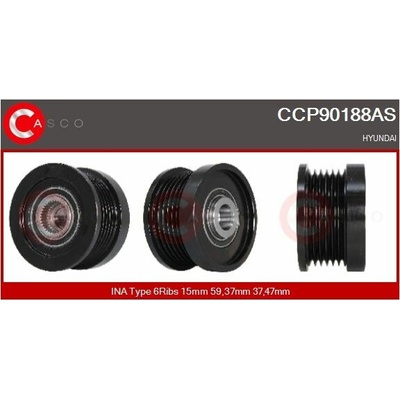 Řemenice, generátor CASCO CCP90188AS