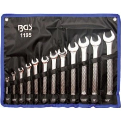 BGS technic Klíče očkoploché palcové, velikosti 1/4” až 15/16”, sada 12 ks BGS 1195 – Hledejceny.cz