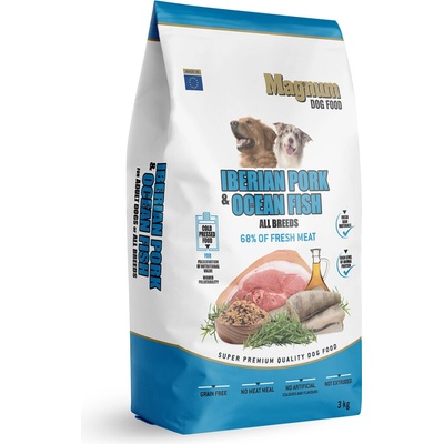 Magnum Iberian Pork & Ocean Fish All Breed 3 kg