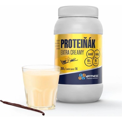 4fitness.cz Proteiňák extra creamy 350 g