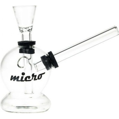 Micro Bong sklo 10cm průhledný – Hledejceny.cz