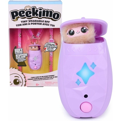 Spin Master Peekimo Interaktivní zvířátko fialové – Hledejceny.cz