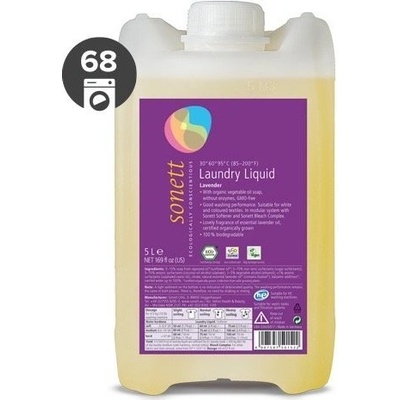 Sonnet prací gel na bílé a barevné prádlo, 5 l