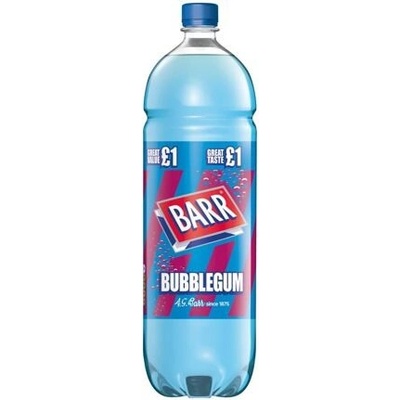 Barr sycená limonáda s příchutí žvýkačky 6 x 2 l