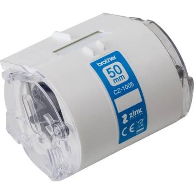 Páska Brother CZ1005 pro tiskárnu štítků VC-500W 50mm 5m bílá