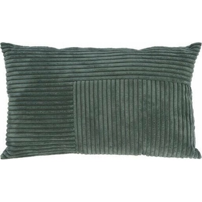 Home Styling Collection polštář z kolekce Home Styling s manšestrovým patchworkem na přední straně 30x50