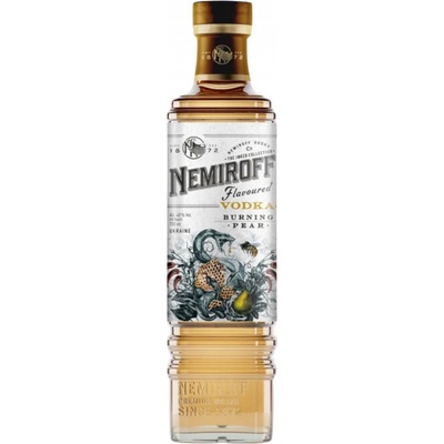 Nemiroff Burning Pear 40% 0,5 l (holá láhev)