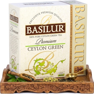 Basilur Premium Ceylon Green 100 x 2 g
