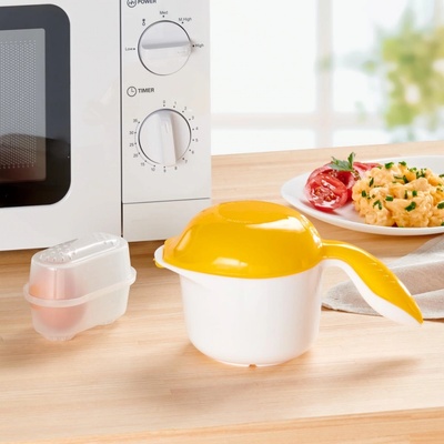 Die moderne Hausfrau Varič vajec do mikrovlnnej rúry Chef 4 ks