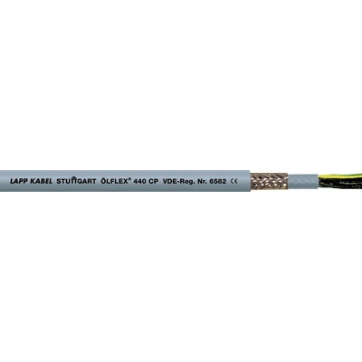 Lapp ÖLFLEX® 440 CP 12942/1000 riadiaci kábel 4 G 1.5 mm² 1000 m striebornosivá