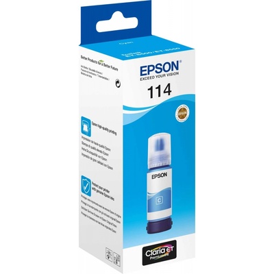 Atrament Epson 114 Cyan - originálny