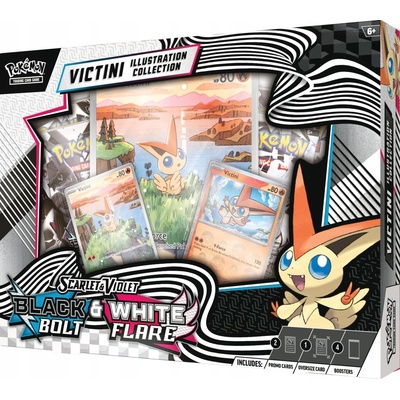 Pokémon TCG Black Bolt & White Flare Illustration Collection Victini