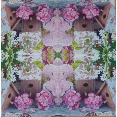 Nuoveau servítky Ptačí budky 33x33cm